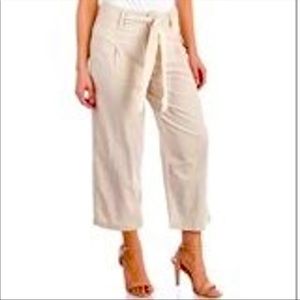Harve Benard Linen Pants Tie Waist
